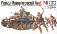 1/35 Танк PANZERKAMPFWAGEN II Ausf F/G с 20мм пушкой KWK38_ 7_92мм пул-ом MG34 и 5 фигурами _35009_