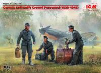 1/32 Наземный персонал Люфтваффе _1939-1945_ _3 фигуры_ _ICM_ 32109_