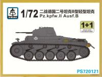 1/72 Нем_танк Pz_Kpfw_II Ausf_B _S-model_ 720121_