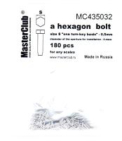 Шестигранный болт_ 180шт__ шляпка 0_5мм_ диам_посад_отв_ 0_4мм _MC435032_