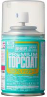 Лак Premium TOPCOAT Semi-Gloss, полуглянец, на водной основе, спрей, 88мл (Mr.Hobby, B602)