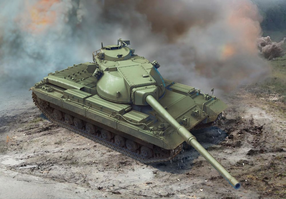 1/35 Брит. тяж. танк FV 214 CONQUEROR MK II (Amusing, 35A027) .