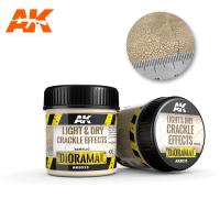 Светлая и сухая треснувшая земля AK Light & Dry Crackle Effects_ 100мл _AK8033_