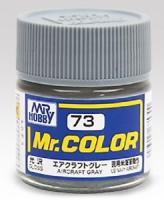 Краска акриловая Mr.Hobby Smoke Gray (дымно-серый), глянцевая, 10 мл (C101)