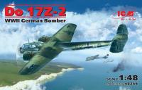 1/48 Do 17Z-2_ Германский бомбардировщик ІІ МВ _ICM_ 48244_