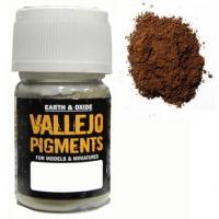 Пигмент Vallejo_ Natural Sienna_ 35 мл_ _Vallejo_ 73105_
