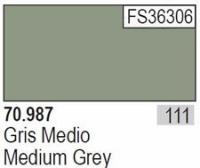 Краска Vallejo Medium Grey, 17 мл. (70987)