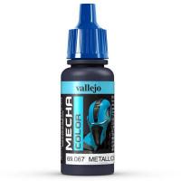 Краска-металлик Metallic Blue (синий металлик), акрил, 17мл (Vallejo, 69067)