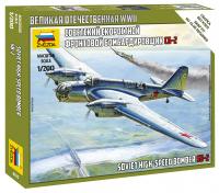 1/200 Советский скоростной бомбардировщик СБ-2 _Звезда_ 6185_