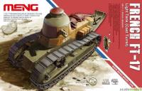 1/35 French Light Tank FT-17 (Cast Turret) (MENG, TS-008)