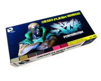 Black flesh colors набор телесных оттенков _Pacific88_ 4808_