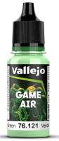 Краска Vallejo GAME AIR Ghost Green (Призрачный зеленый), акрил, 17мл (Vallejo, 76121)