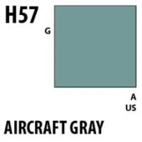 Краска акриловая Mr_Hobby Aircraft Gray _авиационный серый__ глянцевая_ 10 мл _H57_