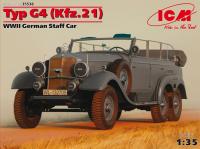 1/35 Тур G4 _Kfz_21__ германский штабной автомобиль 2МВ _35538_
