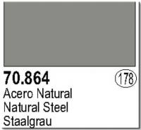 Краска Model Color, Nautral Steel, 17 мл (70864)