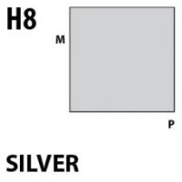 Краска акриловая Mr_Hobby Silver _серебро__ металлик_ 10 мл _H8_