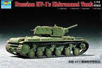 1/72 Танк КВ-1 с экранами (Trumpeter, 07230)