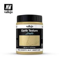 Текстурная паста Vallejo Desert Sand _пустыннй песок__ акрил_ 200мл _26217_