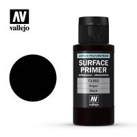 Грунтовка Vallejo Surface Primer, черная, 60 мл, (73602)