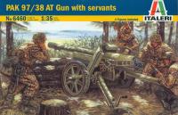 1/35 Пушка  PAK 97/38 AT с расчетом _Italeri_ 6460_