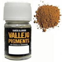 Пигмент Vallejo_ Dark Yellow Ochre_ 35 мл_ _Vallejo_ 73103_