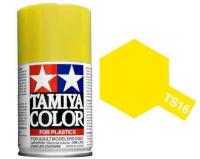 TS-16 Yellow (Желтая) краска-спрей в бал. 100 мл. (Tamiya, 85016)