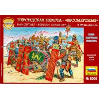 1/72 Персидская пехота _Бессмертные__ 5-4 вв_ до н_э_ _Звезда_ 8006_
