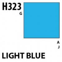 Краска акриловая Mr.Hobby Light Blue (светло-синяя), глянцевая, 10 мл (H323)