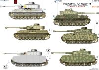 1/35 Танк Pz_Kpfw_ IV Ausf H_ _Battle for Curland_ _на 10 вариантов__ Часть 3 _Colibri_ 35040_