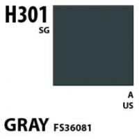 Краска акриловая Mr_Hobby Gray FS36081 _серый__ полуглянцевая_ 10 мл _H301_
