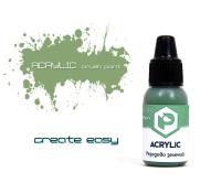 Краска Pacific88_ Резедово зелёный _Gum green__ 10мл _F175_
