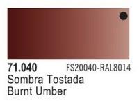 Краска Burnt Umber _жженый янтарь__ акрил_ 17 мл _71040_