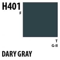 Краска акриловая Mr_Hobby Dark Gray _темно-серый__ матовая_ 10 мл _H401_