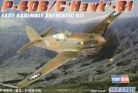 1/72 Самолет P-40B/C _Hawk_-81 _80209_