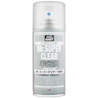Лак Mr.Super Clear, спрей, полуглянец, 170мл (Mr.Hobby, B516)