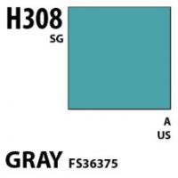 Краска акриловая Mr_Hobby Gray FS36375 _серый__ полуглянцевая_ 10 мл _H308_