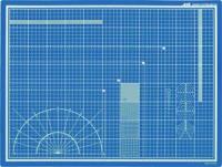 Коврик для резки_ самовосстанавливающийся 5-ти слойный_ А2_ 450 х 600 _4512_
