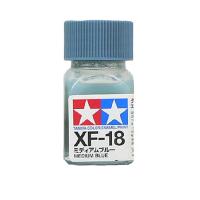 XF-18 Эмаль Medium Blue _средне-синий__ матовая_ 10мл _Tamiya_ 80318_