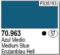 Краска Средне-синяя 17 мл (70.963)