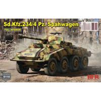 1/35 Sd.Kfz.234 4 Pz.Spähwagen with FULL INTERIOR  (RFM,5118)