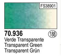 Краска Model Color_ Transparent Green_ 17 мл _Vallejo_ 70936_