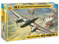 1/48 Советский пикирующий бомбардировщик Пе-2 _Звезда_ 4809_