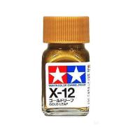 X-12 Эмаль Gold _золотая__ глянец_ 10мл _Tamiya_ 80012_