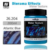 Гель для создания водоемов Vallejo_ Atlantic Blue_ 200 мл _26204_