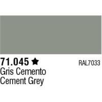Краска Cement Grey _цементный серый__ RAL7033_ акрил_ 17 мл _71045_