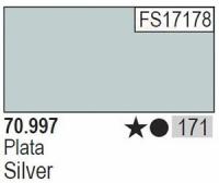 Краска-металлик Серебро 17 мл (70.997)