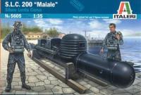 1/35 Корабль S_L_C_ _MAIALE_  _WITH 2 FIGURES_ PRM EDITION _5605_