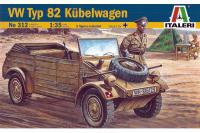 1/35 Немецкий автомобиль VW Typ 82 Kubelwagen (Italeri, 0312)