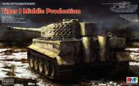 1/35 Нем. танк Tiger I Middle Production, w/Full interior (RFM, 5010)