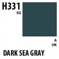 Краска акриловая Mr.Hobby Dark Seagray BS381/638 (темный морской серый), полуглянцевая, 10 мл (H331)